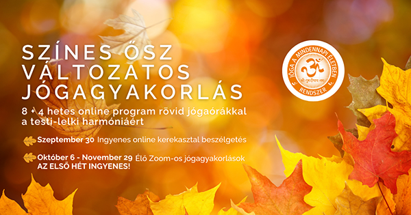Színes ősz - változatos jógagyakorlás