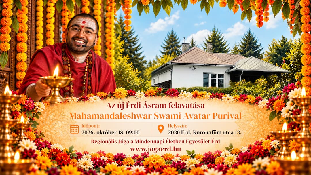 Az új Érdi Ashram felavatása