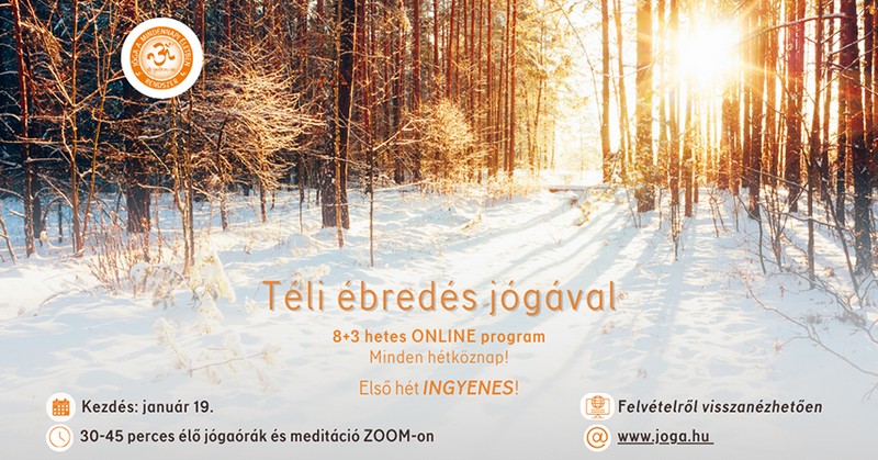 Téli ébredés jógával - változatos jógagyakorlás